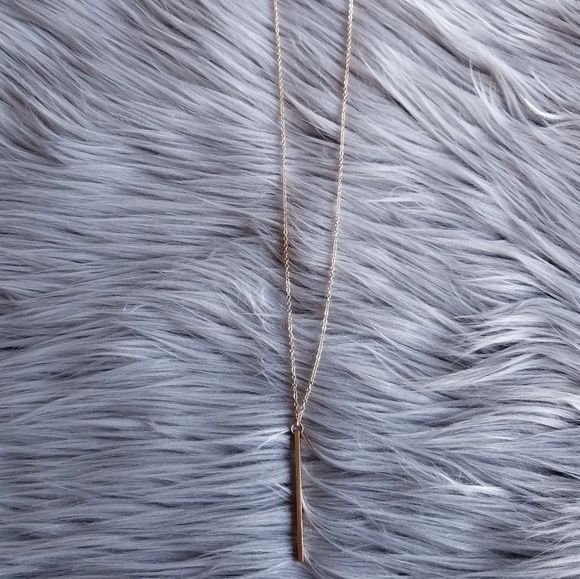 ▫️Beautiful Vertical Bar Necklace - Picture 2 of 2